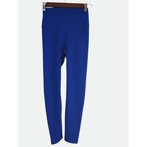 Carbon38 Leggings Women's XS Cobalt Blue Stretch Yoga Compression Athletic Pants